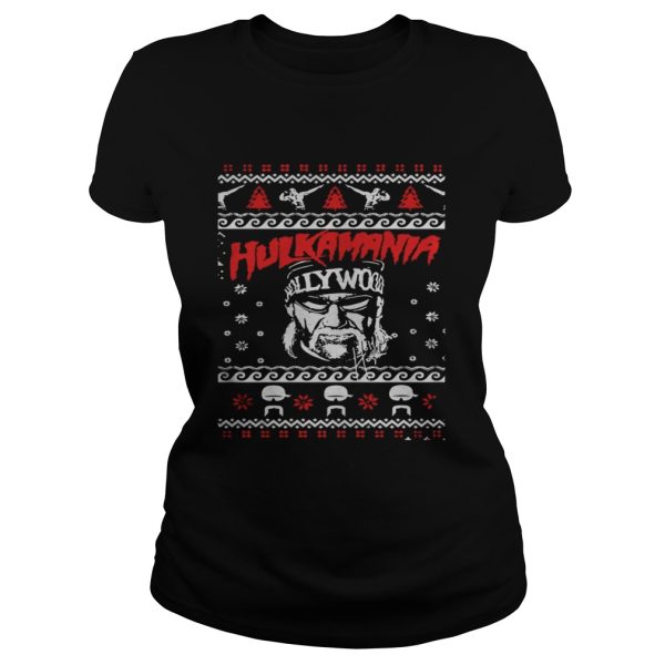 Hulkamania hollywood christmas shirt