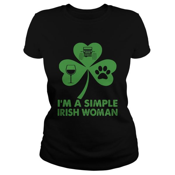 I’m A Simple Irish Woman Shirt