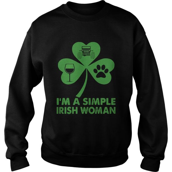 I’m A Simple Irish Woman Shirt