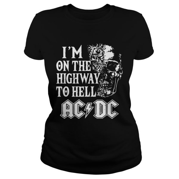 I’m On The Highway To Hell ACDC Rock Band Shirt