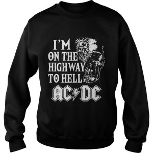 I'm On The Highway To Hell ACDC Rock Band Shirt 3