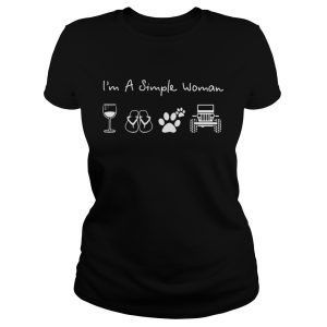 I’m a simple woman like glass wine flip flop dog paw jeep shirt 2 I'm a simple woman like glass wine flip flop dog paw jeep shirt 3