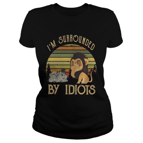 I’m surrounded by Idiots vintage shirt