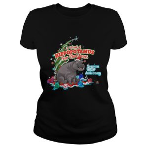 I Want A Hippopotamus For Christmas 65Th Anniversary Shirt 2