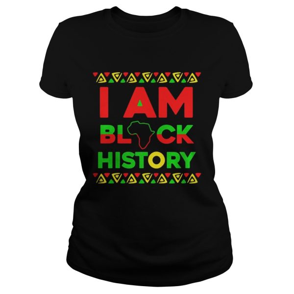 I am black history shirt