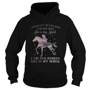 I am her human she is my horse sweater 1