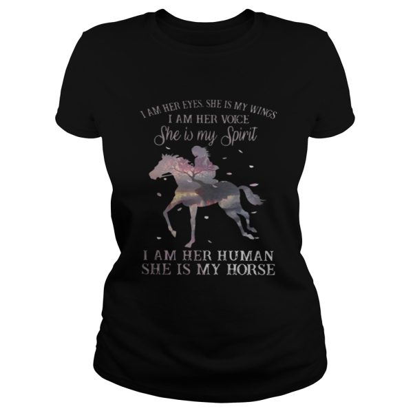 I am her human she is my horse sweater