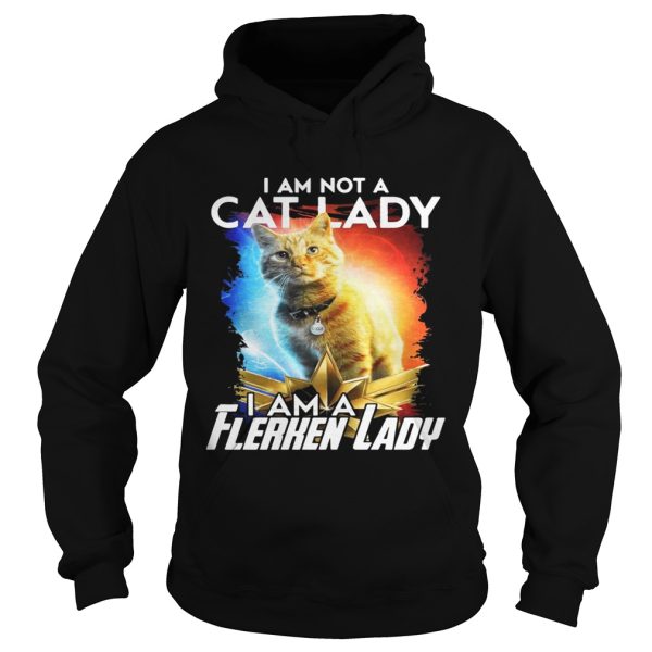 I am not cat lady I am a Flerken lady Captain Marvel shirt