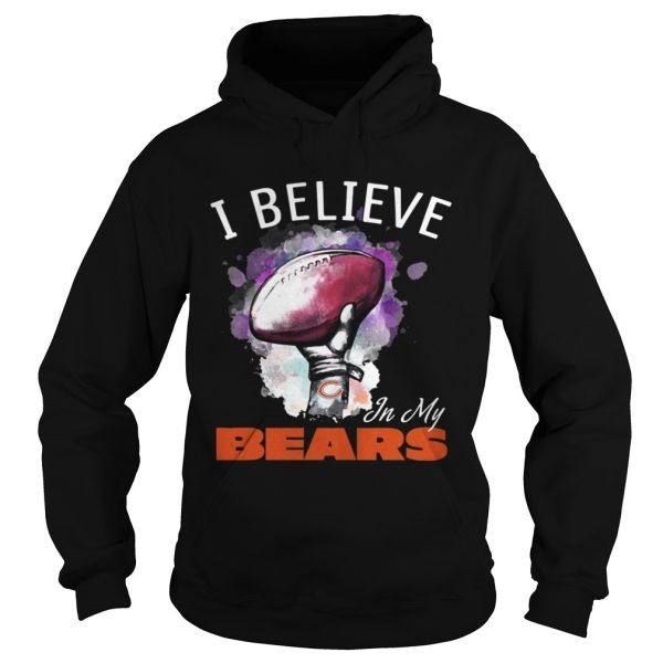 I believe in my Chicago Bears shirt