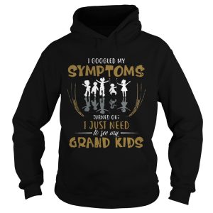 I googled my symptoms turns out I just need to see my grand kids T Shirt 2