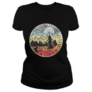 I hate people I like camping shirt 1