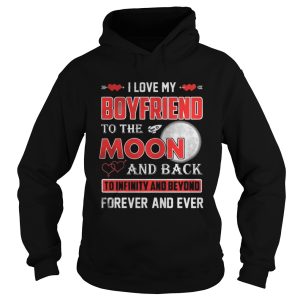 I love my boyfriend to the moon and back shirt 1