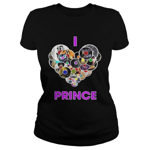 I love prince CD shirt