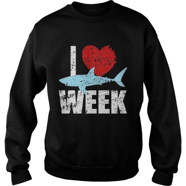 I love week fish shirt