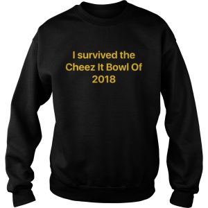 I survived the Cheez It bowl of 2018 shirt 2 I survived the Cheez It bowl of 2018 shirt 3