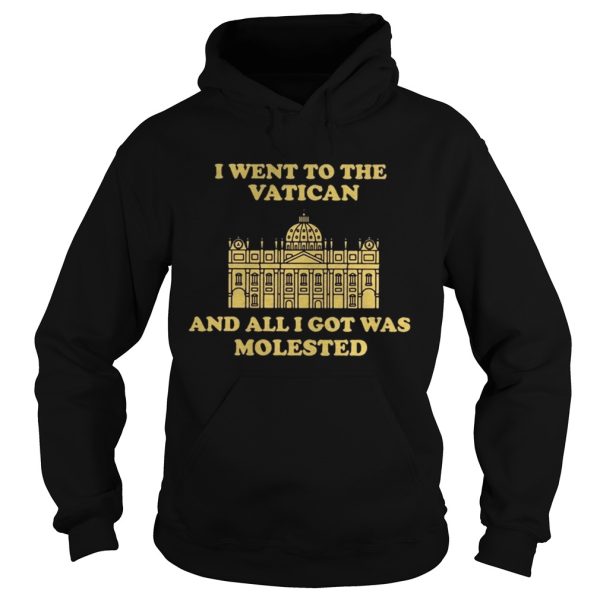 I went to the vatican and all I got was molested shirt