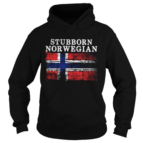 Iceland Flag Stubborn Norwegian Shirt