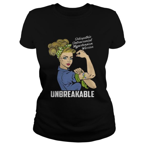 Idiopathic Intracranial Hypertension Warrior Unbreakable Shirt