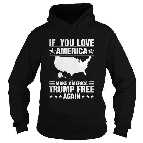 If You Love America Make America Trump Free Again Shirt