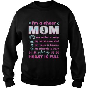 Im A Cheer MomIm My Wallet Is Empty Nerves Are Gildan Shirt 2