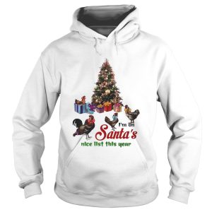 Im On Santas Nice List This Year Shirt 1