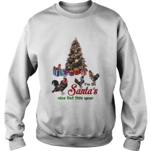 Im On Santas Nice List This Year Shirt 3