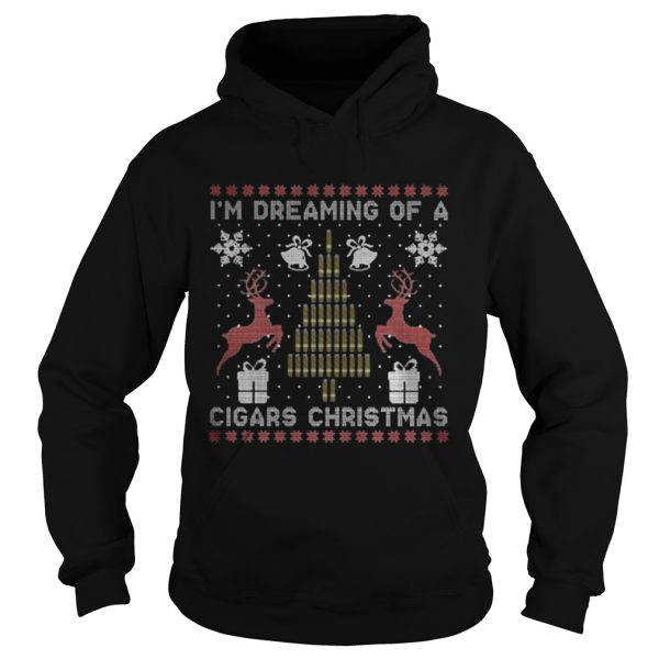 Im dreaming of a cigars christmas shirt