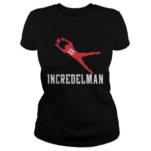 Incredelman Edelman Patriots Football T Shirt 2