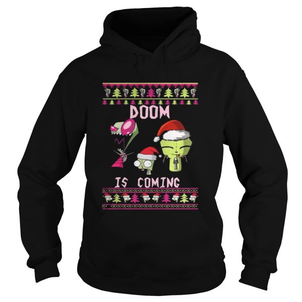 Invader Zim Doom – Doom Is Coming Christmas shirt