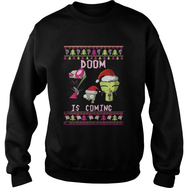 Invader Zim Doom – Doom Is Coming Christmas shirt