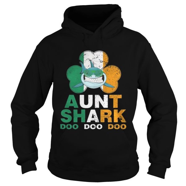 Ireland Shamrock Aunt Shark doo doo doo shirt