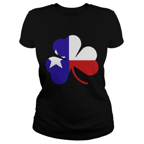 Irish Texas Flag Shamrock St Patricks T-Shirt