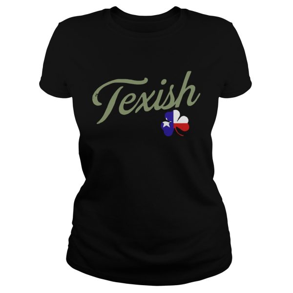 Irish Texish Shamrock St Patricks T-Shirt