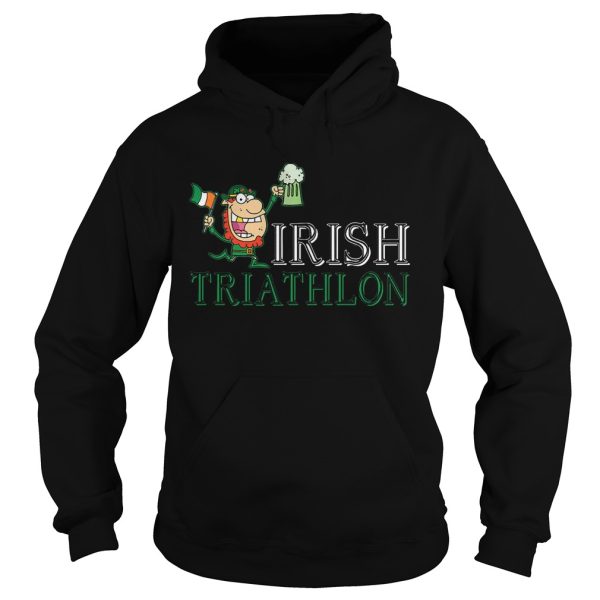 Irish Triathlon T-Shirt St. Patrick’s Day Party Drinking T-Shirt