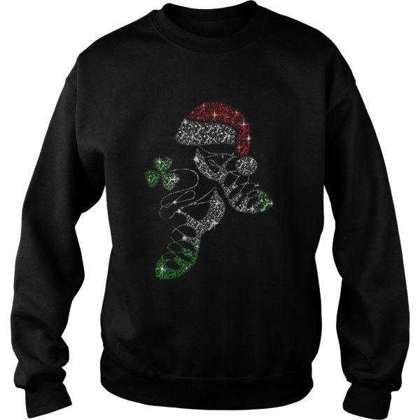 Irish dance shoes Christmas shirt