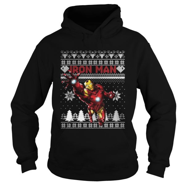 Iron Man Marvel ugly christmas shirt