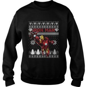 Iron Man Marvel ugly christmas shirt 3