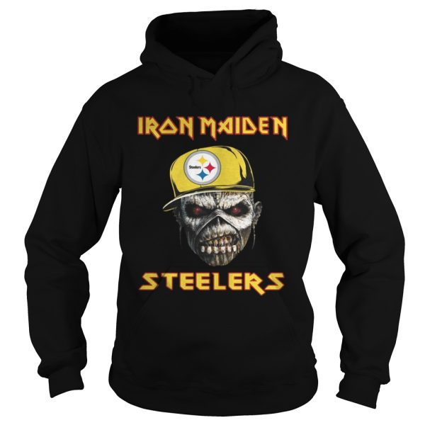 Iron maiden Pittsburgh Steelers shirt