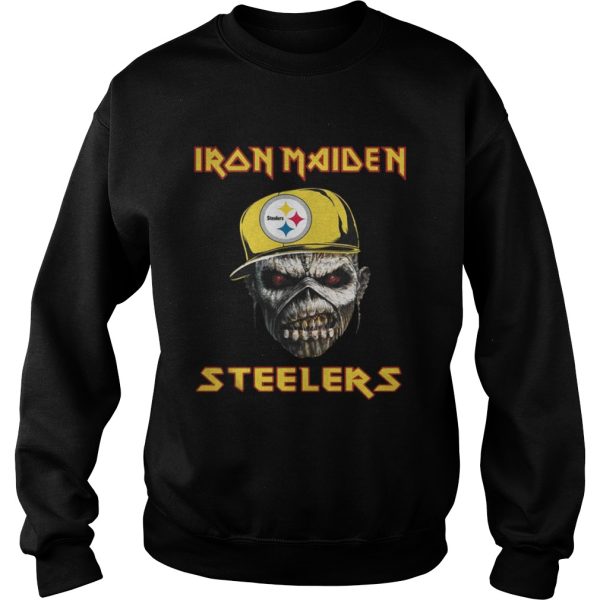 Iron maiden Pittsburgh Steelers shirt