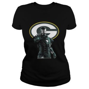 Iron man Green Bay Packer shirt 2 Iron man Green Bay Packer shirt 3
