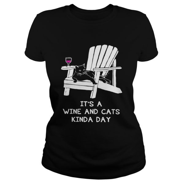 It’s a wine and cats kinda day shirt