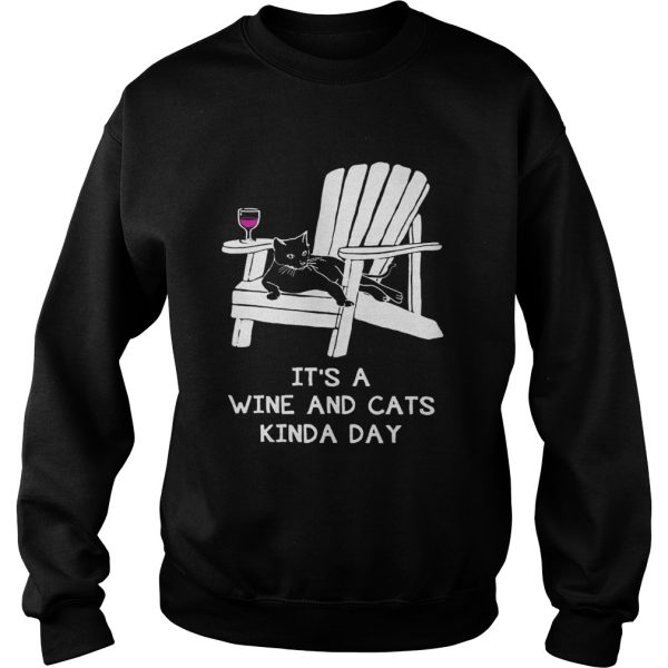 It’s a wine and cats kinda day shirt