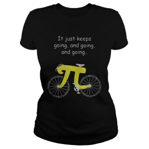It just keeps going and going and going Pi cycling Sweatshirt 1