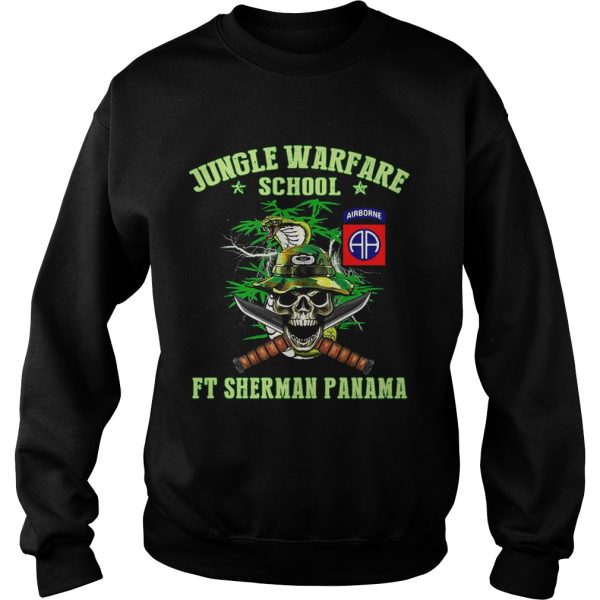 JOTC Airborne Jungle Warfare school Ft Sherman Panama shirt