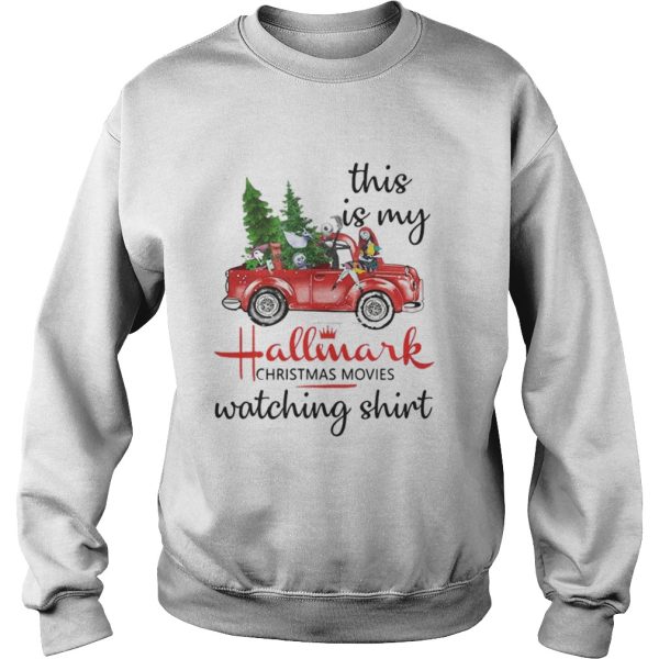 Jack Skellington and Sally this is my Hallmark Christmas movies watching shirt