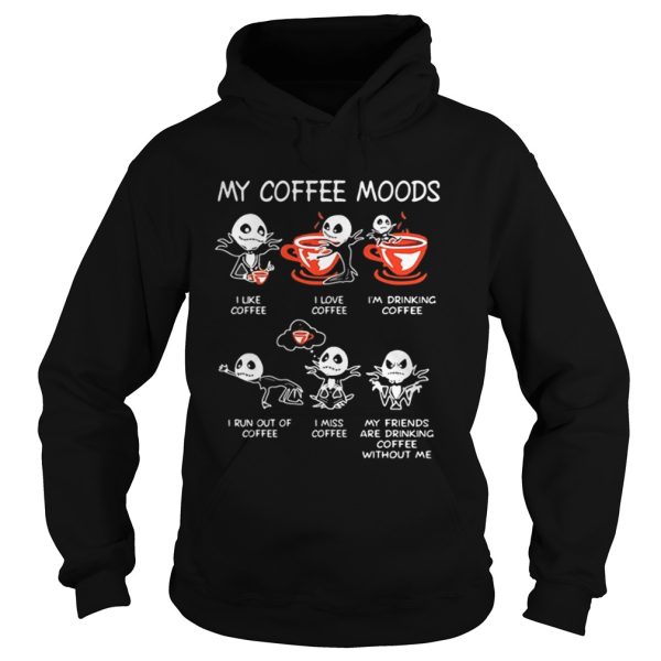 Jack Skellington my coffee moods shirt