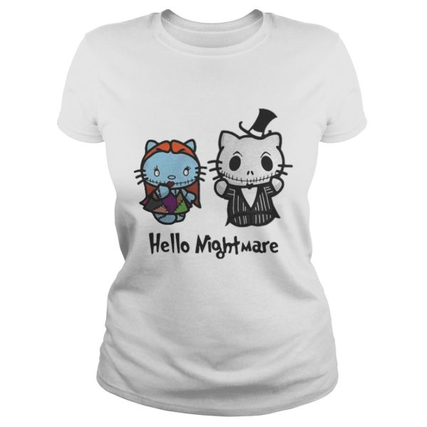 Jack and Sally hello kitty hello nightmare shirt