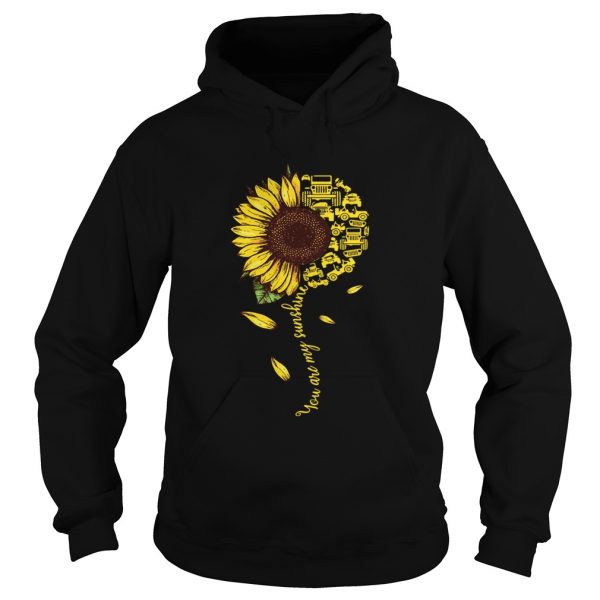 Jeeps sunflower you are my sunshine shirt