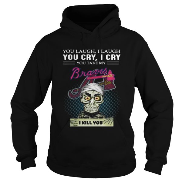 Jeff Dunham Puppet You laugh I laugh you cry I cry Braves shirt