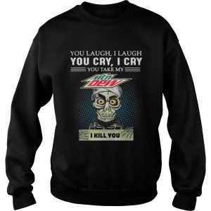 Jeff Dunham Puppet You laugh I laugh you cry I cry Mtn Dew shirt 3